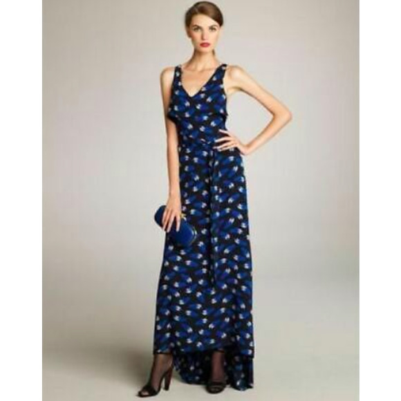Diane von Furstenberg Therese Silk Maxi Dress - Picture 2 of 10